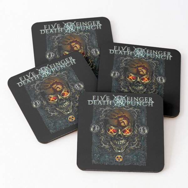 Item preview, Five Finger Death Punch Skull Emblem designed and sold by darvcvr.