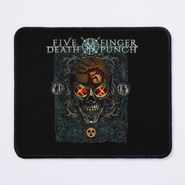 Item preview, Five Finger Death Punch Skull Emblem designed and sold by darvcvr.