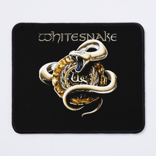 Item preview, Coiled White Snake Emblem For Whitesnake designed and sold by darvcvr.