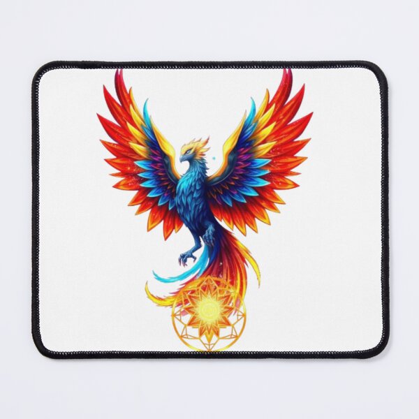 Item preview, Phoenix of Eternal Light Fantasy Illustration designed and sold by MystiColo.
