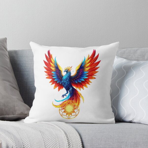 Item preview, Phoenix of Eternal Light Fantasy Illustration designed and sold by MystiColo.