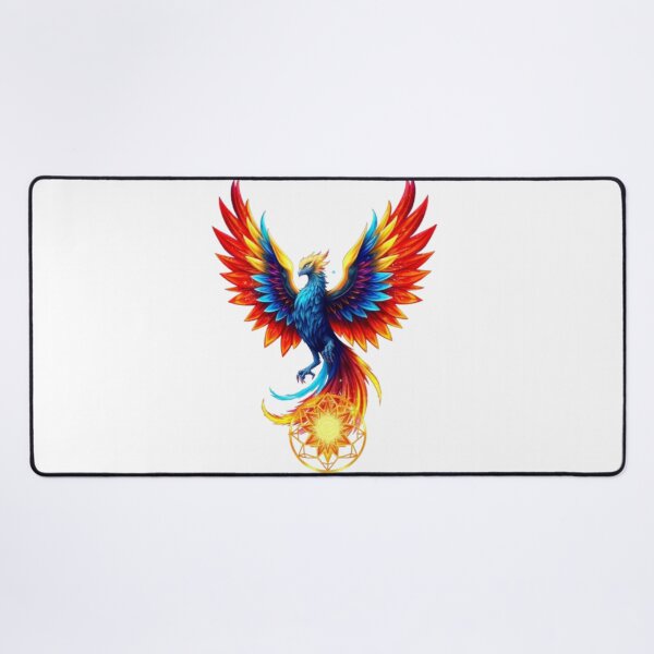 Item preview, Phoenix of Eternal Light Fantasy Illustration designed and sold by MystiColo.