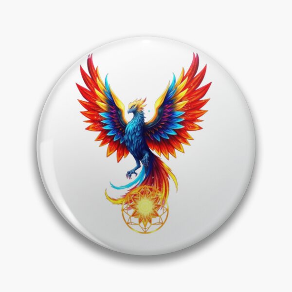 Item preview, Phoenix of Eternal Light Fantasy Illustration designed and sold by MystiColo.