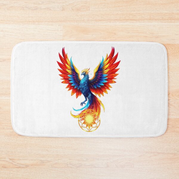 Item preview, Phoenix of Eternal Light Fantasy Illustration designed and sold by MystiColo.