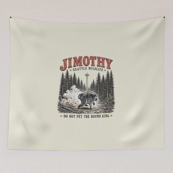 Item preview, Funny Jimothy Raccoon, Viral Seattle Raccoon designed and sold by msmeylin.