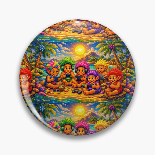 Item preview, Welcome to Troll Island  designed and sold by The Art Queen Of Michigan .