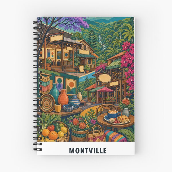 Item preview, Montville Arts Village Galleries Crafts Cafe and Rainforest designed and sold by Print My Town.