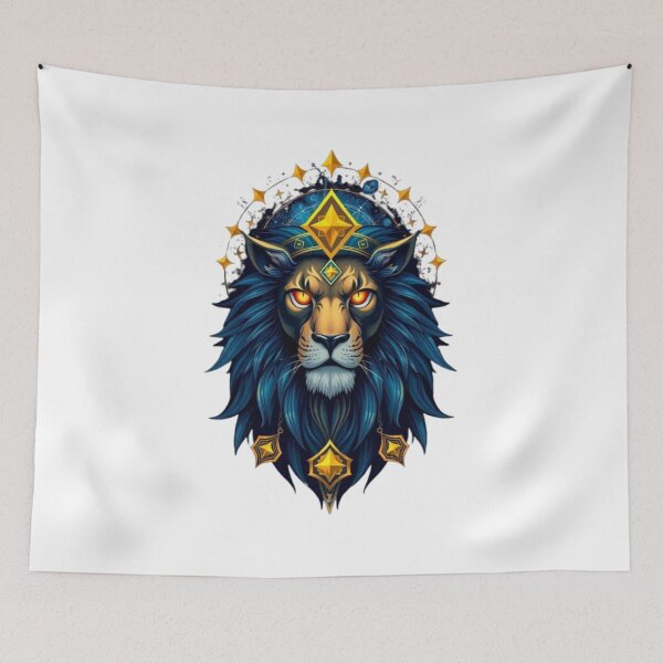 Item preview, Mystic Guardian Lion Spiritual Art Design designed and sold by MystiColo.