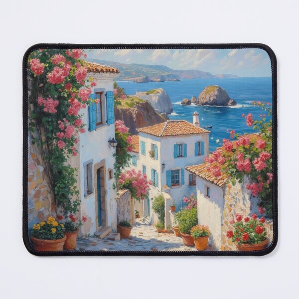 Item preview, Charming Town by the Sea designed and sold by Mary Spencer.