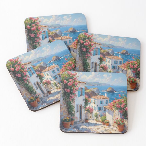 Item preview, Charming Town by the Sea designed and sold by Mary Spencer.