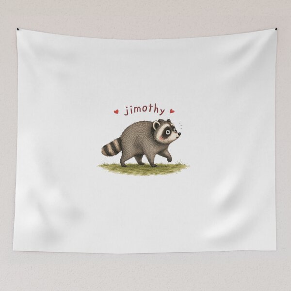 Item preview, Cute Raccoon Meme Jimothy designed and sold by msmeylin.