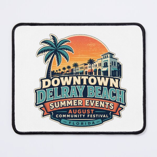 Item preview, Downtown Delray Beach Summer Event Florida designed and sold by Combat Skies.