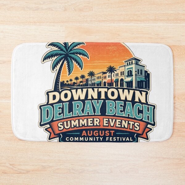Item preview, Downtown Delray Beach Summer Event Florida designed and sold by IRON WINGS /USAF.