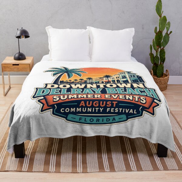 Item preview, Downtown Delray Beach Summer Event Florida designed and sold by Combat Skies.