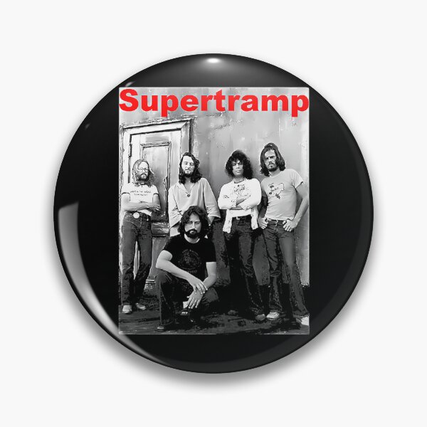 Item preview, Supertramp Band Members Posing In Front Of Wooden designed and sold by DPause Shop ⭐️⭐️⭐️⭐️⭐️.