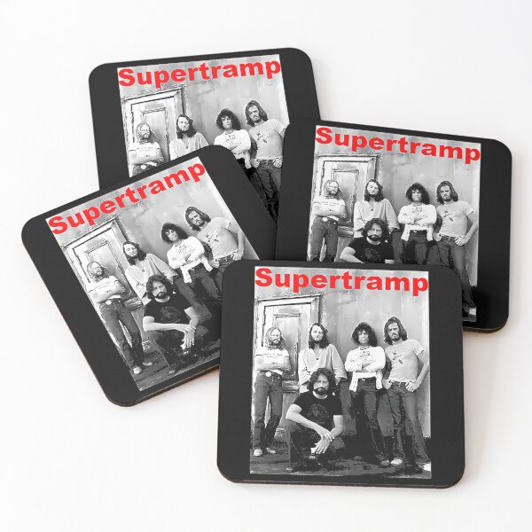 Item preview, Supertramp Band Members Posing In Front Of Wooden designed and sold by DPause Shop ⭐️⭐️⭐️⭐️⭐️.