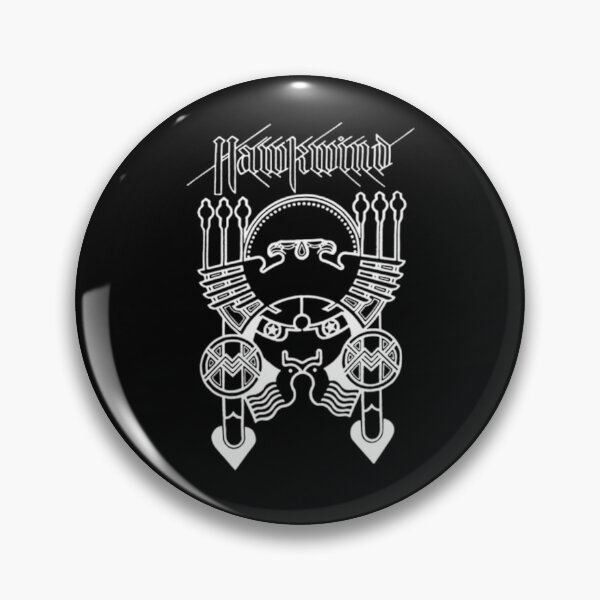 Item preview, Hawkwind Emblem With Eagle Symbolism designed and sold by DPause Shop ⭐️⭐️⭐️⭐️⭐️.