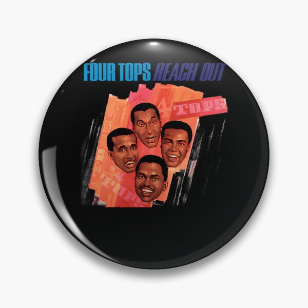 Item preview, Four Tops Reach Out Pop Portrait Illustration designed and sold by DPause Shop ⭐️⭐️⭐️⭐️⭐️.