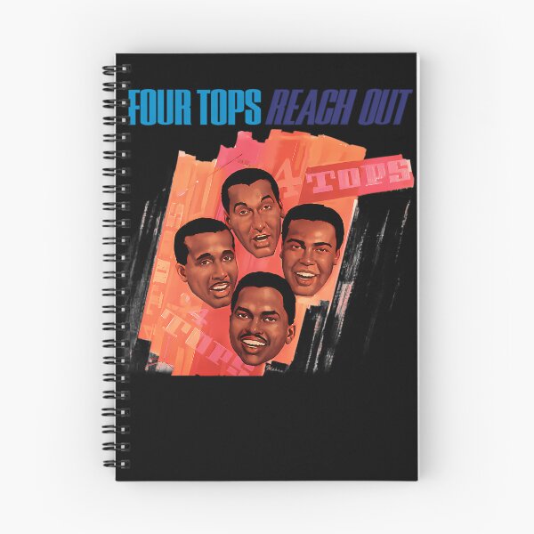 Item preview, Four Tops Reach Out Pop Portrait Illustration designed and sold by DPause Shop ⭐️⭐️⭐️⭐️⭐️.