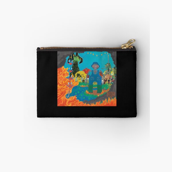 Item preview, Cyborg Fishing In Fire Surrealistic designed and sold by thetishirtbar.