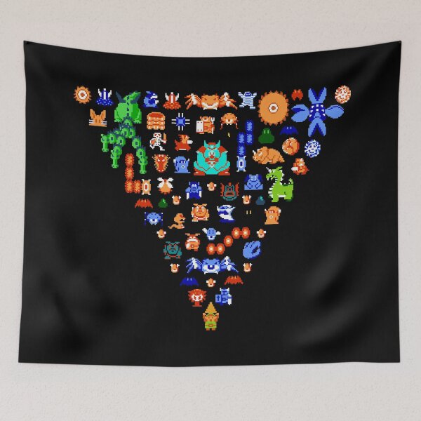 Item preview, 8-bit baddies — The Legend of Zelda designed and sold by R2B1.