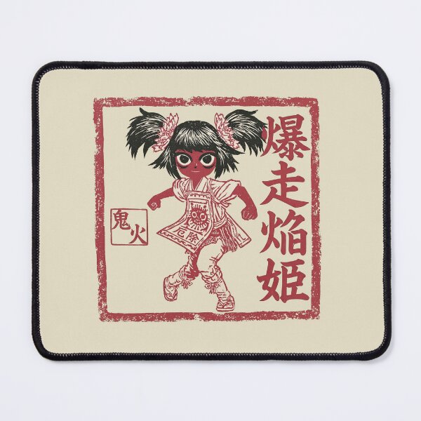 Item preview, Little Red Spirit Girl Dynamic Running Stance designed and sold by EdvvinStudios.
