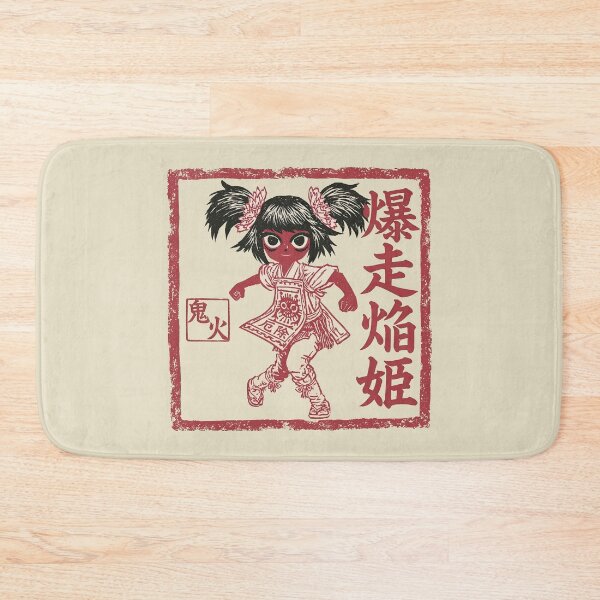 Item preview, Little Red Spirit Girl Dynamic Running Stance designed and sold by EdvvinStudios.