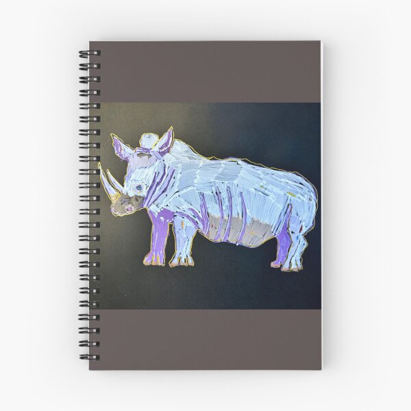Item preview, white rhinoceros designed and sold by junehog.