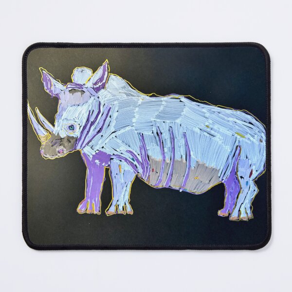 Item preview, white rhinoceros designed and sold by junehog.