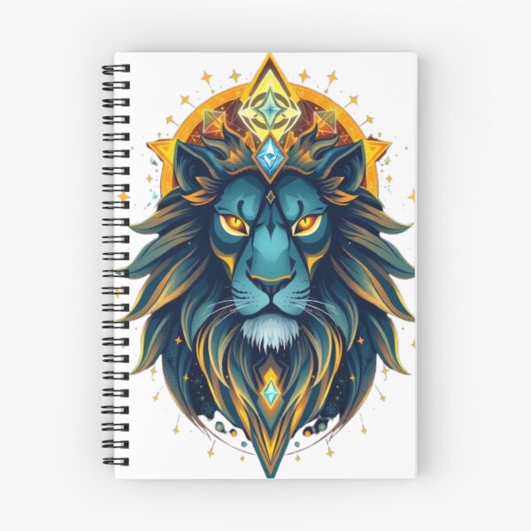 Item preview, Cosmic Royal Lion Emblem Fantasy Design designed and sold by MystiColo.