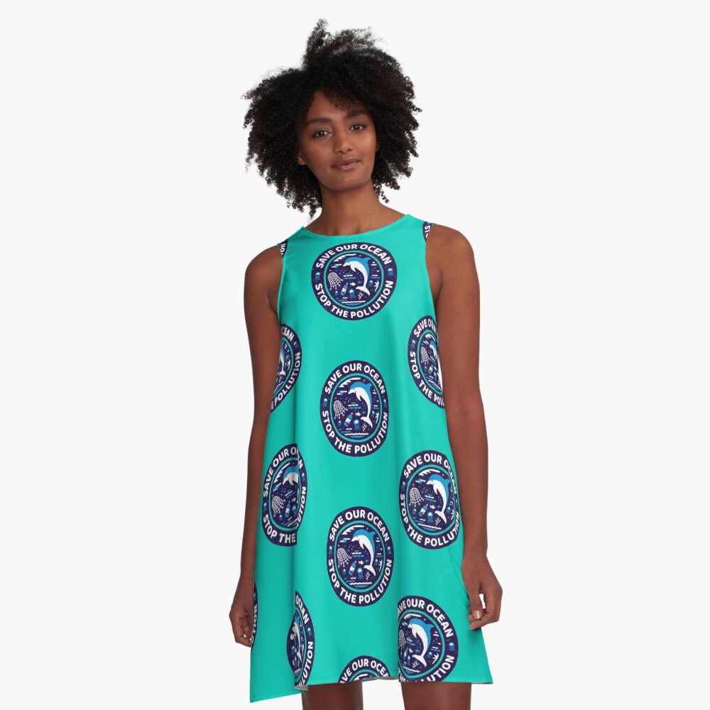 Item preview, A-Line Dress designed and sold by Bangtees.