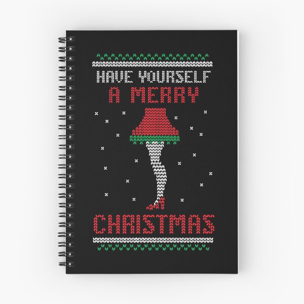 Item preview, Have Yourself a Merry Christmas with Leg Lamp retro knitted sweater design designed and sold by Jdawnink.