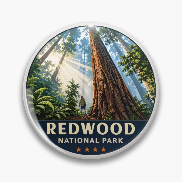 Item preview, Redwood National Park California Forest designed and sold by Gideon Emmerich.