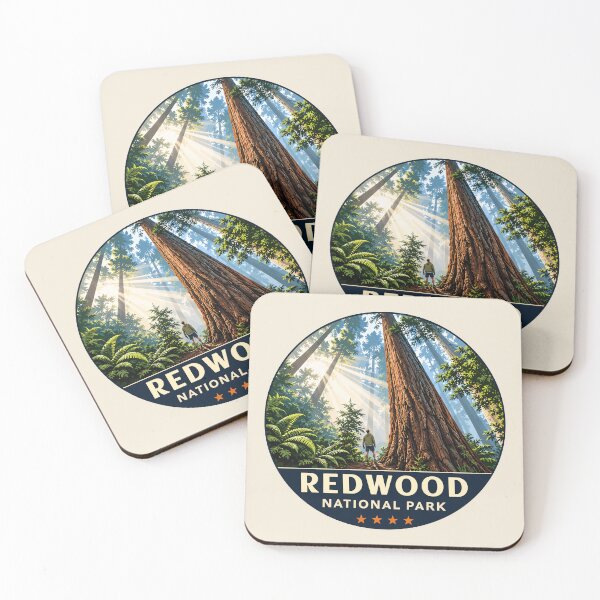 Item preview, Redwood National Park California Forest designed and sold by Gideon Emmerich.