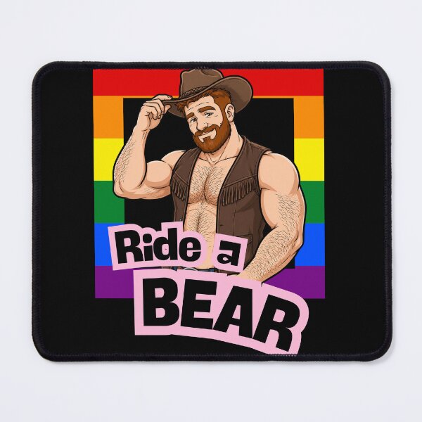 Item preview, Ride A Bear| Gay Bear Pride Cowboy Gift For Gay Bears designed and sold by BrokenLabel.