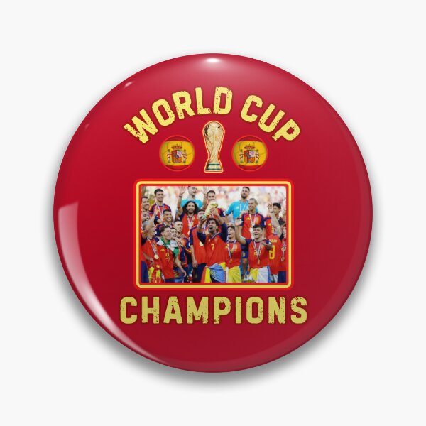 Item preview, Spain World Cup Champion designed and sold by WoodburyLake.