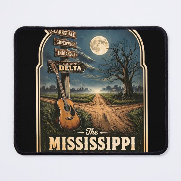 Item preview, The Mississippi Delta designed and sold by QuietSpark.