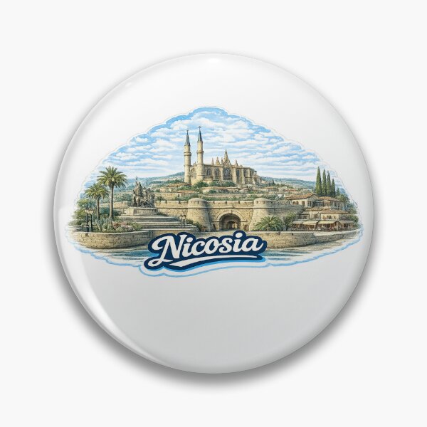 Item preview, Nicosia Skyline designed and sold by GridiStudio.