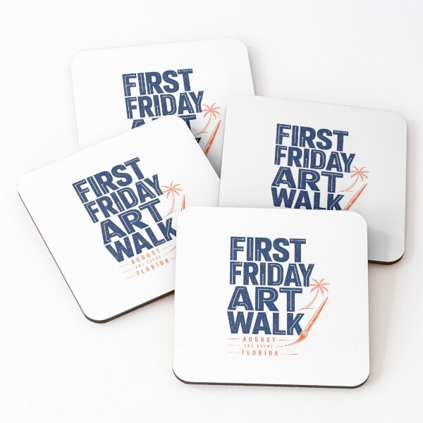 Item preview, Florida Friday Evening Art Walk Celebration Design designed and sold by Combat Skies.