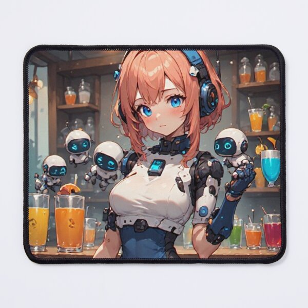Item preview, Cute anime android and small robots designed and sold by ArtsJulian.