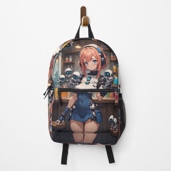 Item preview, Cute anime android and small robots designed and sold by ArtsJulian.