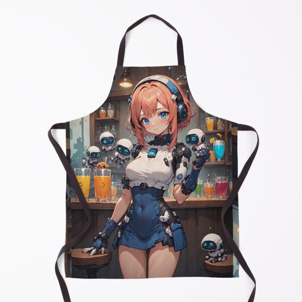 Item preview, Cute anime android and small robots designed and sold by ArtsJulian.