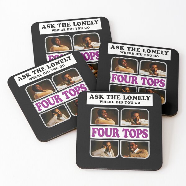 Item preview, Four Tops Ask The Lonely Four Frame Portraits designed and sold by gogo-o-ArT.