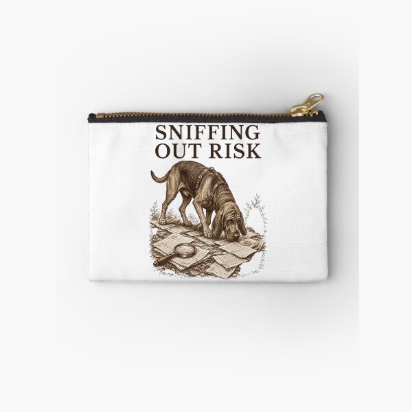 Item preview, Sniffing Out Risk - Funny Compliance Officer Audit Risk Management Watchdog Shirt designed and sold by Softbear Atelier.