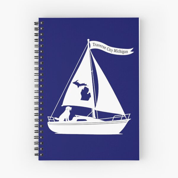 Item preview, Traverse City Sailboat | Lake Michigan Sailing designed and sold by FreshWaterWares.