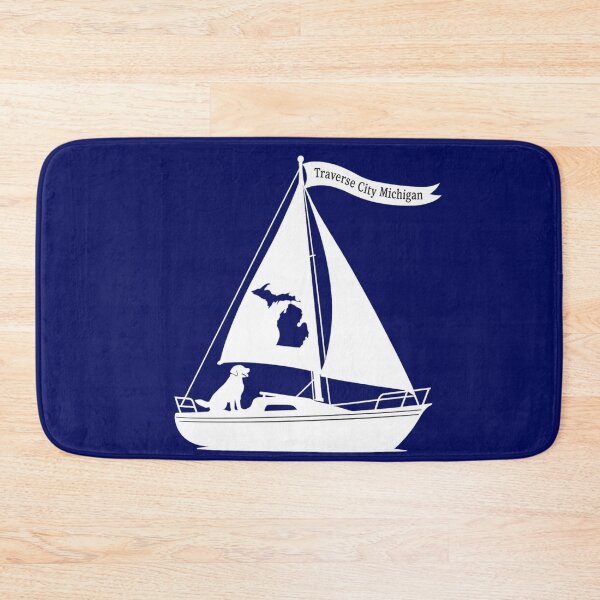 Item preview, Traverse City Sailboat | Lake Michigan Sailing designed and sold by FreshWaterWares.