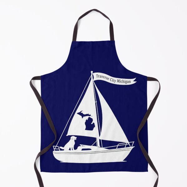 Item preview, Traverse City Sailboat | Lake Michigan Sailing designed and sold by FreshWaterWares.
