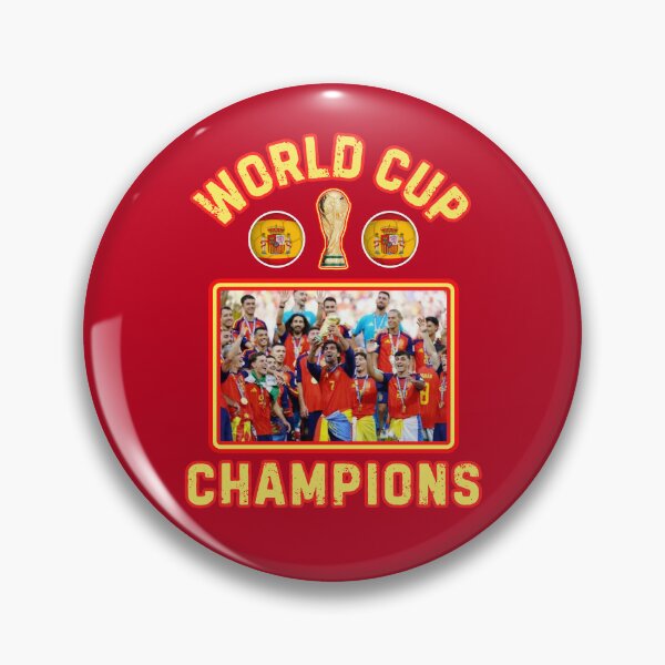 Item preview, Spain World Cup Champion designed and sold by WoodburyLake.