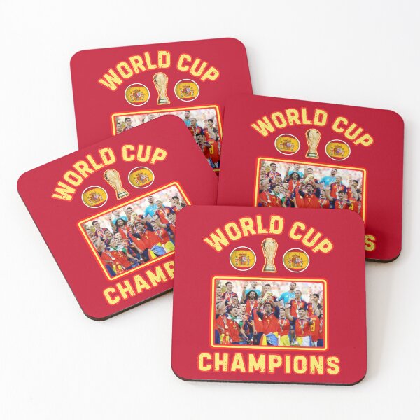 Item preview, Spain World Cup Champion designed and sold by WoodburyLake.