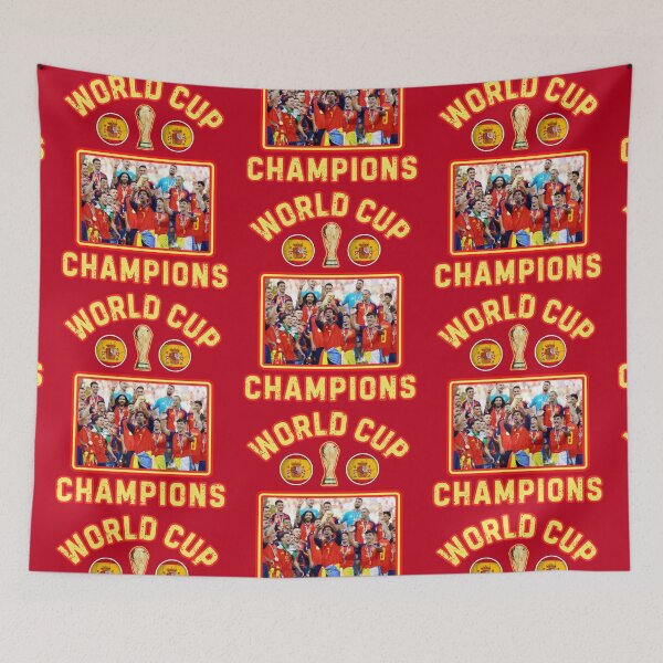 Item preview, Spain World Cup Champion designed and sold by WoodburyLake.